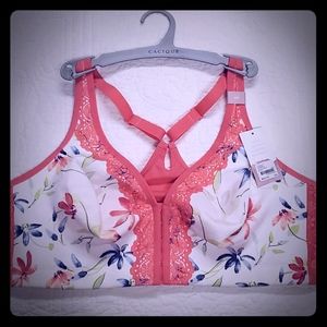 Cacique unlined, full coverage, no wire bra